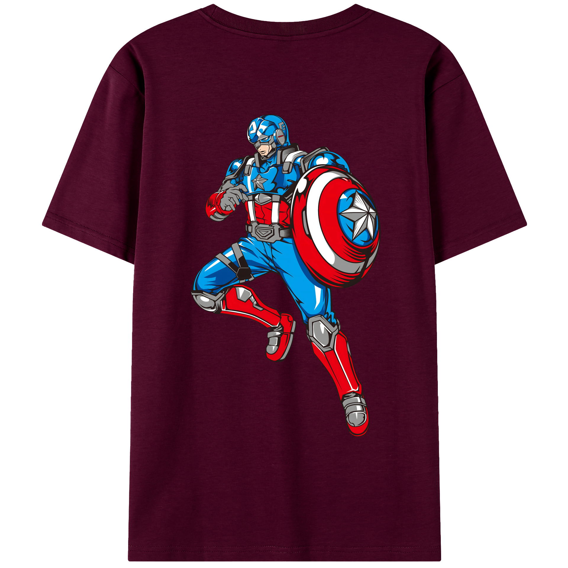 （画像用） アベンジャーズ The Avengers レディース半袖Tシャツ(バックプリント)